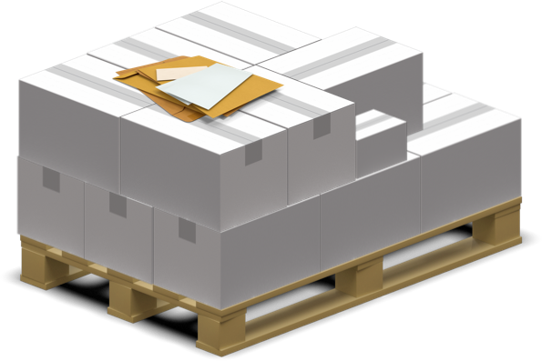 Elektrische bestelbus van AVANT Logistics op locatie